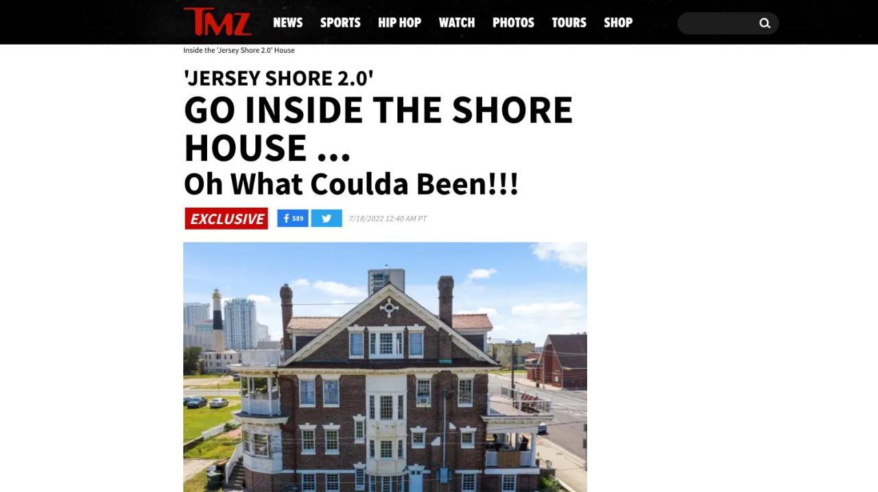 Villa Grand Historic 8Br 6 5Ba Mansion Waterfront Decks Atlantic City Esterno foto